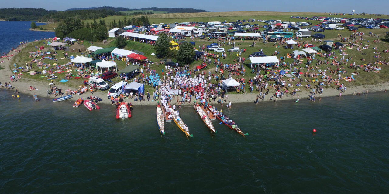 Festival dračích lodí na Slezské Hartě 2025