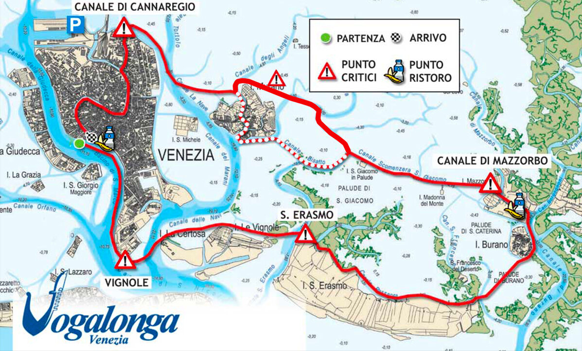 Dračí lodě v Benátkach - Vogalonga 2026- 50. ročník